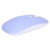 Wireless Mouse Mute Smart UltraThin Portable Gaming Office Computer Accessories(Purple )