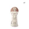 1pc Golf Club Headcovers Decorable Anti-Scratch Protection Cover For Golf 1/2/UT Wooden Pole Covers Replace Accessories