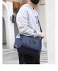 2024 Men's Waterproof Crossbody Bag, Large Capacity, 7 Compartments for Casual, Business, and Travel.