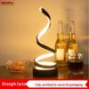 2025 Cross-border E-commerce: Modern Spiral, Adjustable LED, USB-Powered Desk Lamps