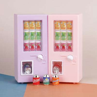 1Set 1:12 puppenhaus Miniatur Getränke Maschine Trinken W/Getränk Dosen Modell Supermarkt Dekor Spielzeug Puppe Haus Zubehör
