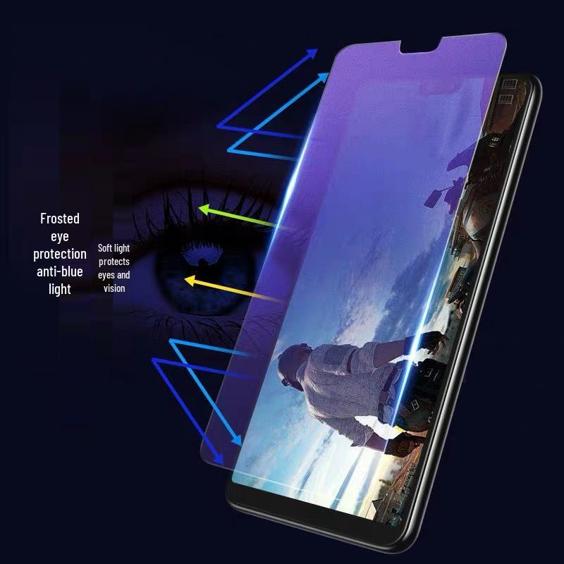 Explosion-Proof Tempered Film for Oppo Reno 6/8, R15, ACE 2/A11X - Anti-Fingerprint & Frosted Finish