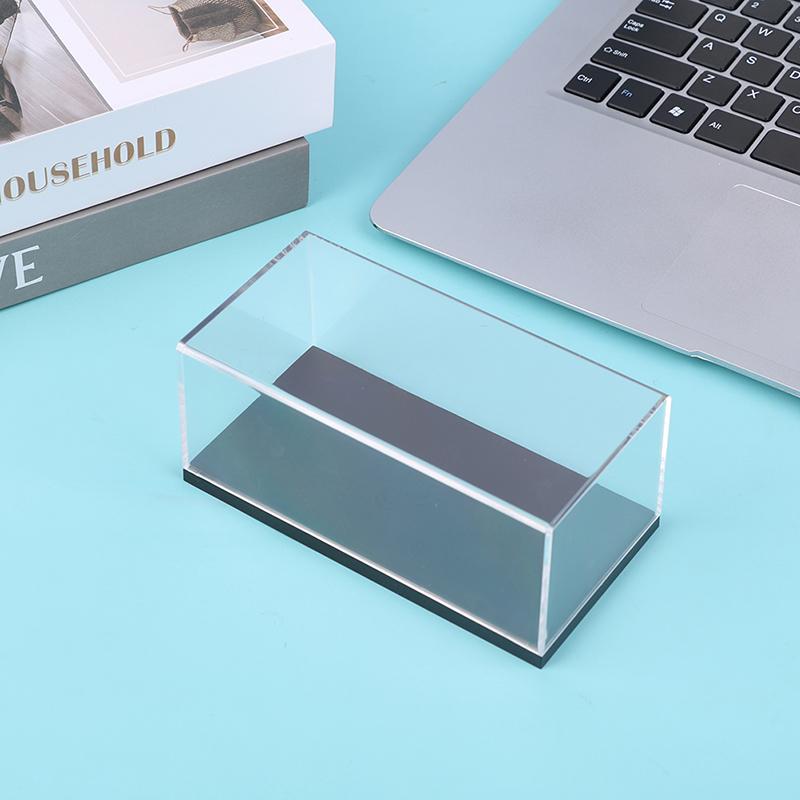1/43 Transparent Acrylic Hard Cover Case Display Box For Car Model Figure Collectible Miniature Storage Box Dustproof