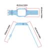 Soft Silicone Watch Bands for Watch Fit 3 Women and Man Sports Watch Bands Integrated Replacement