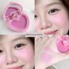2026 Hot-Selling Heart-Shaped Blush Cream, Multi-Use Hydrating Highlighter Cream, Natural Color Enhancement, Everyday Light Makeup