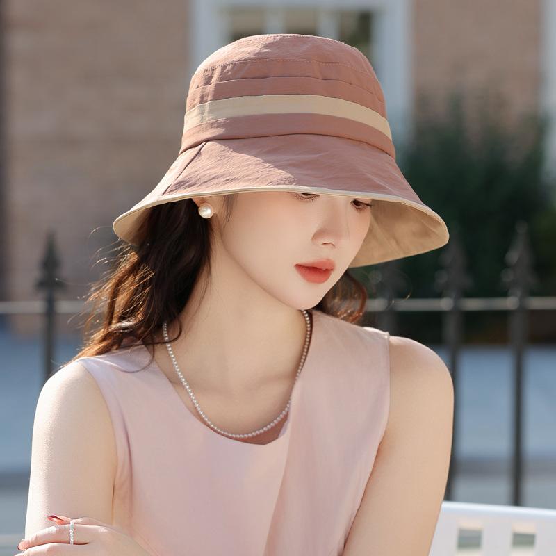 

Весенне-осенняя новая шляпа шляпа женская универсальная с высоким чувством складная шляпа-ведро летняя уличная солнцезащитная шляпа One Size