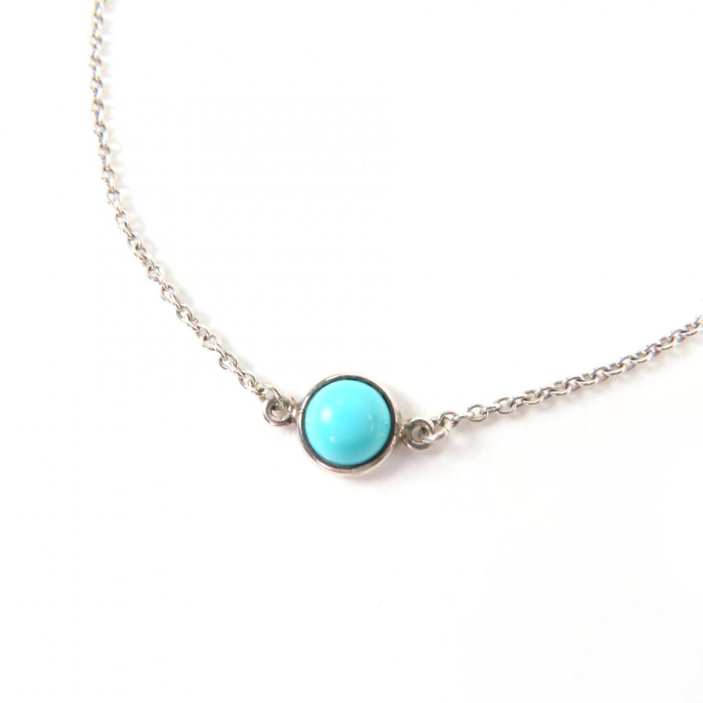 Great TIFFANY&Co. Bracelet 7.5"" Silver 925 Women Used