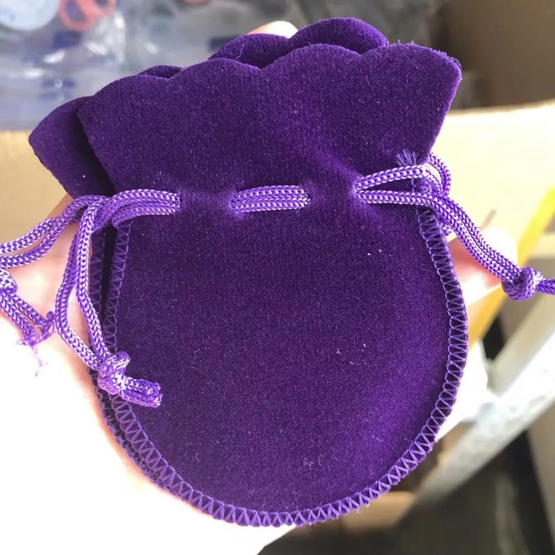 Drawstring Velvet Bag Drawstring Calabash Pouch Jewelry Packaging Bag Wedding Christmas Favor Pouches Gift Bags KTY