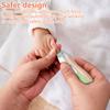 Wiederaufladbarer elektrischer Nagelknipser für Babynägel, Anti-Klemm-Nagelknipser, Nagelpflegeset für Kinder