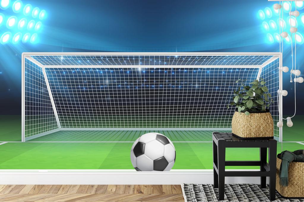 Photomural Ball On The Shot Line Of The Criminal Non-Woven 520x318