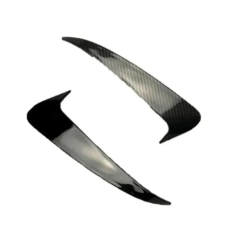 Für Mercedes Benz C-Klasse W205 C43 C63 AMG 2014- Auto Heckstoßstange Spoiler Seitliche Canards Luftauslassabdeckung erts Zubehör