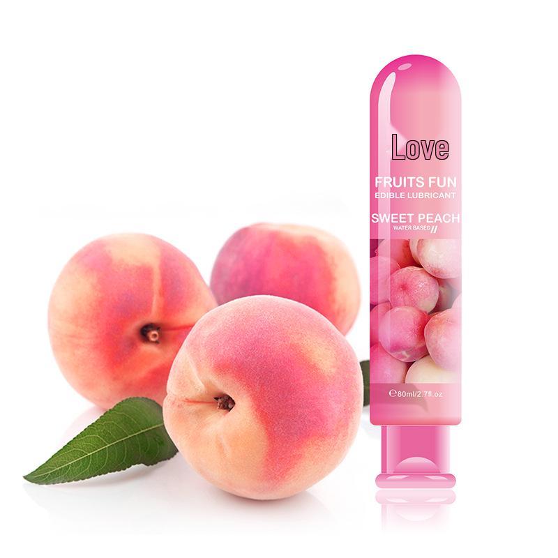 Hot Love Fruit Flavored Water-Based Lubricant Gel for Adult Intimacy