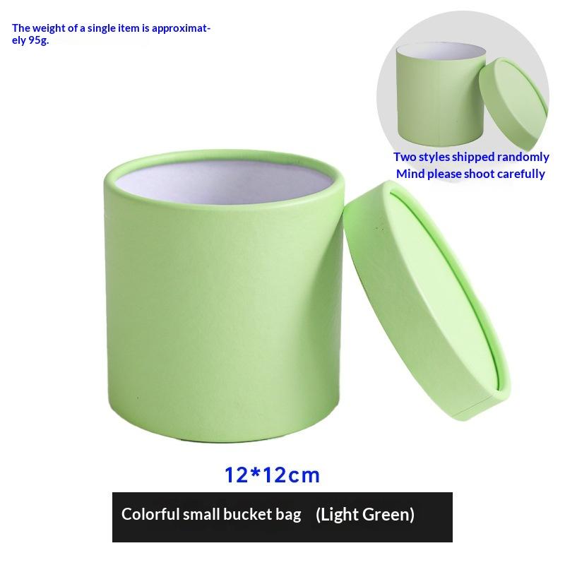 12X12Cm Στρογγυλό Κουτί Λουλουδιών Σχηματισμένο Κουτί Δώρου Διατηρημένο Μπουκέτο Κομψό Κουτί Για Γαμήλιο Πάρτι Συσκευασία Δώρου Τριαντάφυλλο Διακόσμηση