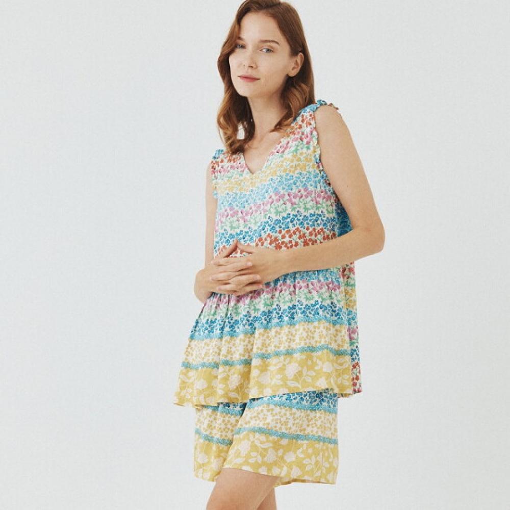 L Affair Pajama Garden Green Lwjdapj0003 Mt