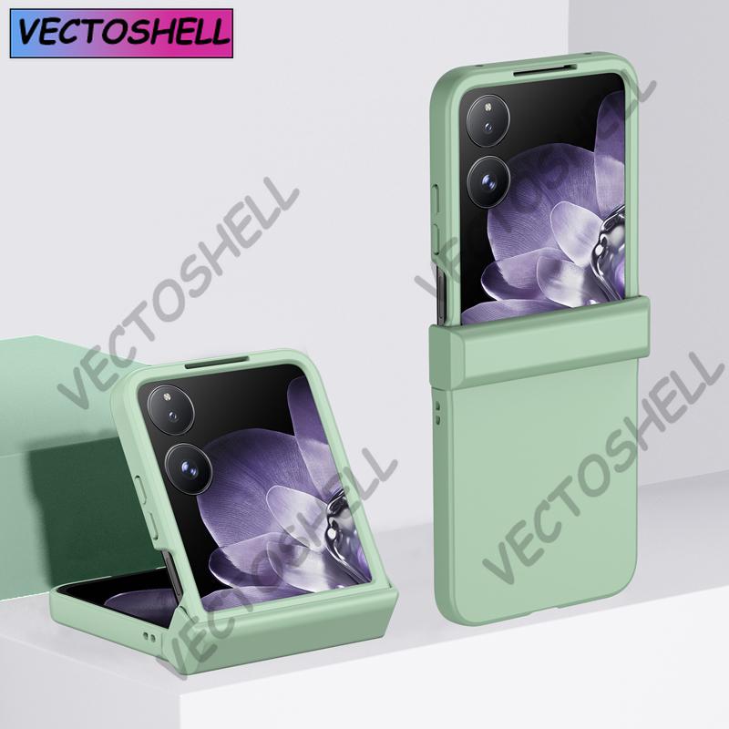 For Xiaomi Mix Flip Case Premium Skin-Feel Silicone Cover | Shockproof Bumper Protection | Anti-Scratch Flexible Back Case