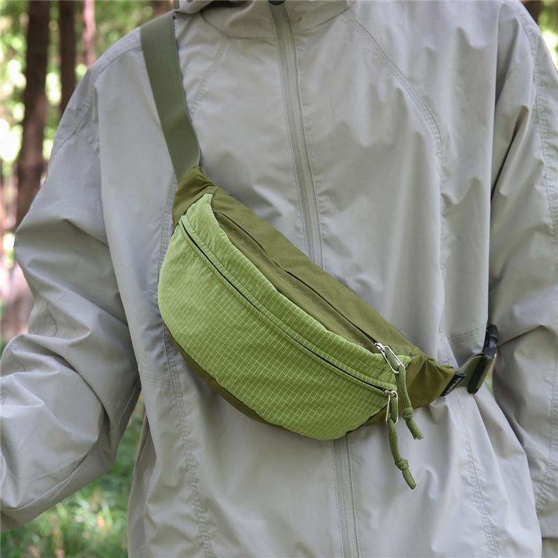Colorful Waist Bag for Men and Women Outdoor Travel Hiking Running Lightweight Water Resistant Fanny Pack with Adjustable Strap