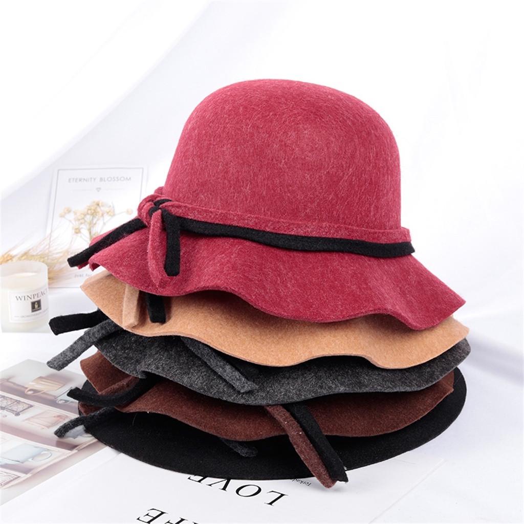 

Женская осенне-зимняя модная повседневная шляпа с куполом в британском цилиндре кофейный