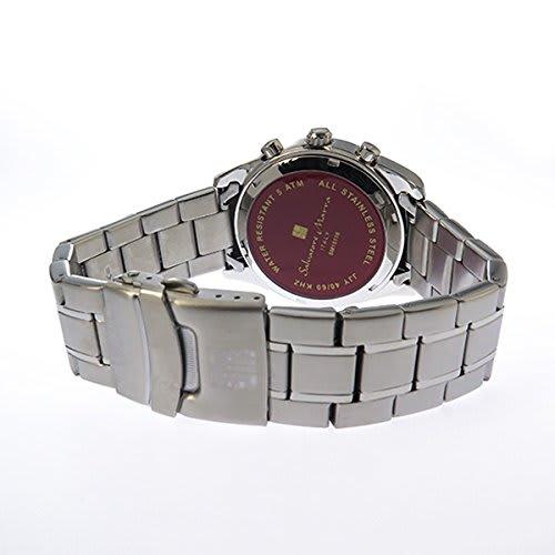 Salvatore Marra radio-controlled solar chronograph watch