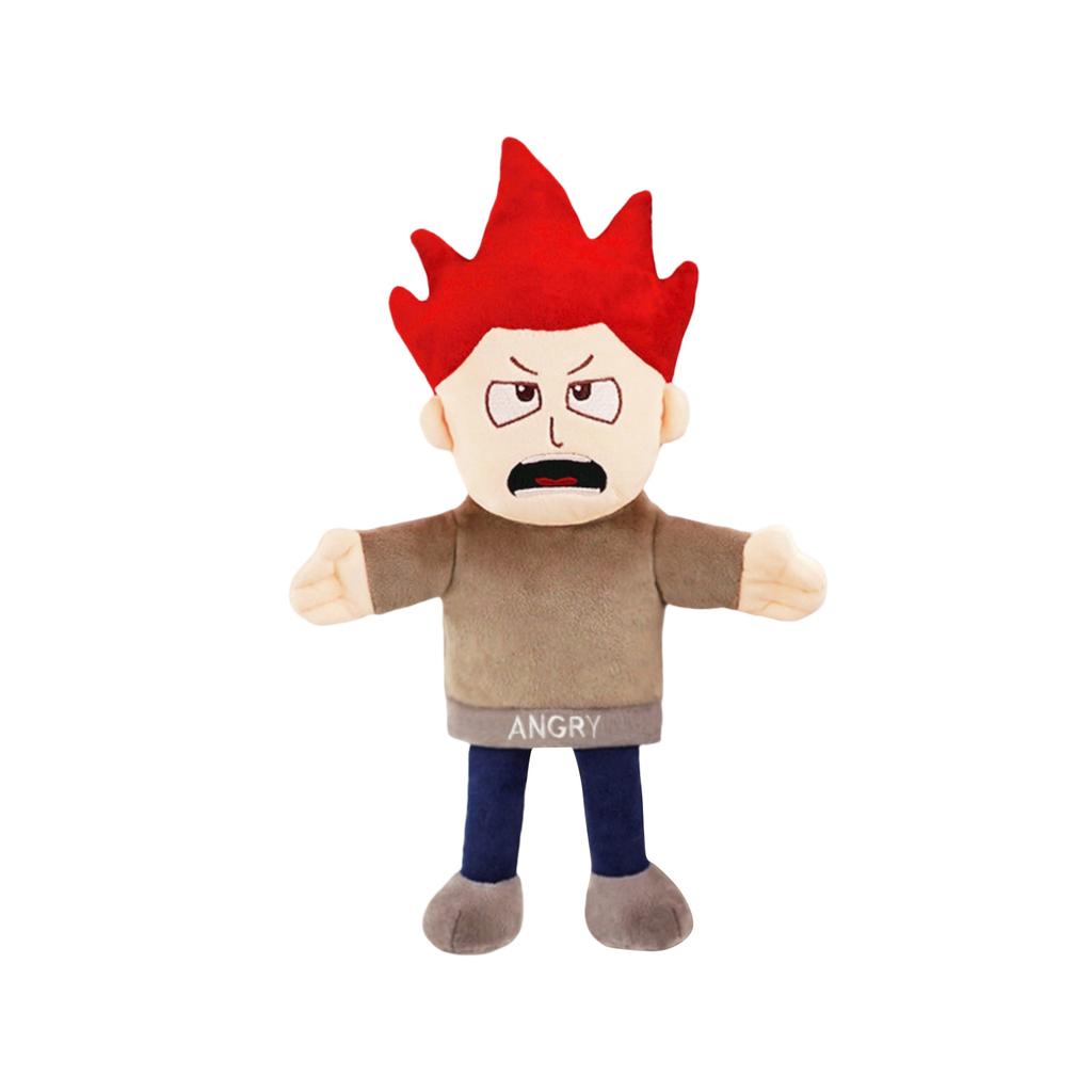 Cute Plush Lifelike Emotion Puppet Doll Performance Toy, Children's Gift