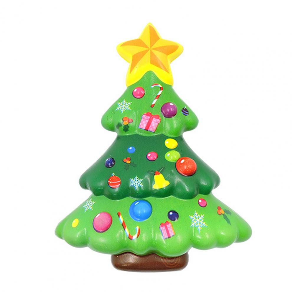 Doll Santa Claus Reindeer Christmas Gift Anti Stress Reliever Toy Flexible Kawaii Christmas Santa Antistress Squeeze Toy