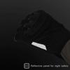Komine Motorcycle Protective Mesh Half Finger Gloves Black L GK-242 12976 Protector Mesh Material for Spring, Summer, and Autumn
