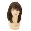 Priscilla Priscilla All-Wig, Soft Curl Midi, A-113, Heat-Resistant, Dark Brown