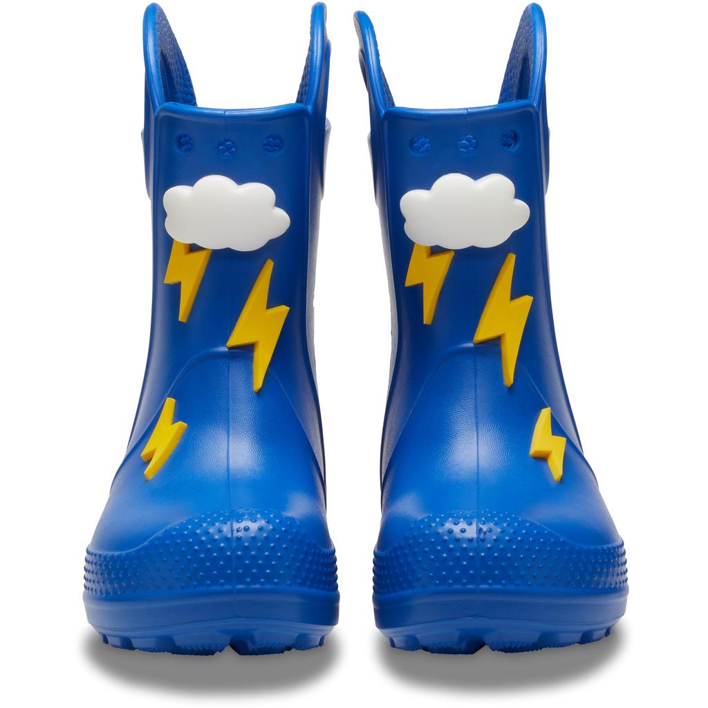 Handle It Blesk Holínky Batole Modrý Blesk 15cm [Crocs]