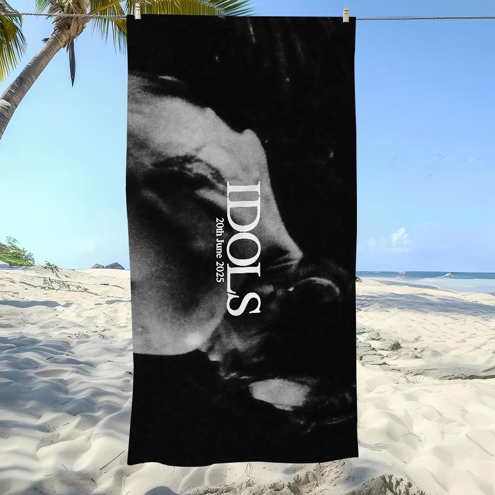 English Singer Y-YUNGBLUDS Idols Towel Beach Oversized Soft Ultra Absorbent Quick Drying Large Pool Travel Camping Bathroom