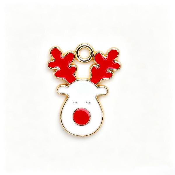 Christmas Snowman and Tree DIY Enamel Pendant Accessories