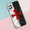 Knights Templar Coat of Arms For Oppo A16 A76 A96 A15 A80 A60 A40 A94 A54 A98 A78 A18 A38 A58 A17 A77 A74 A57S Phone Case