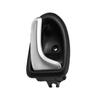 For Renault Car Inside Inner Door knob Interior Door Handle Left Right Fit For Clio 2000-2009 2/3-4/5 Doors Silver Matte Handles