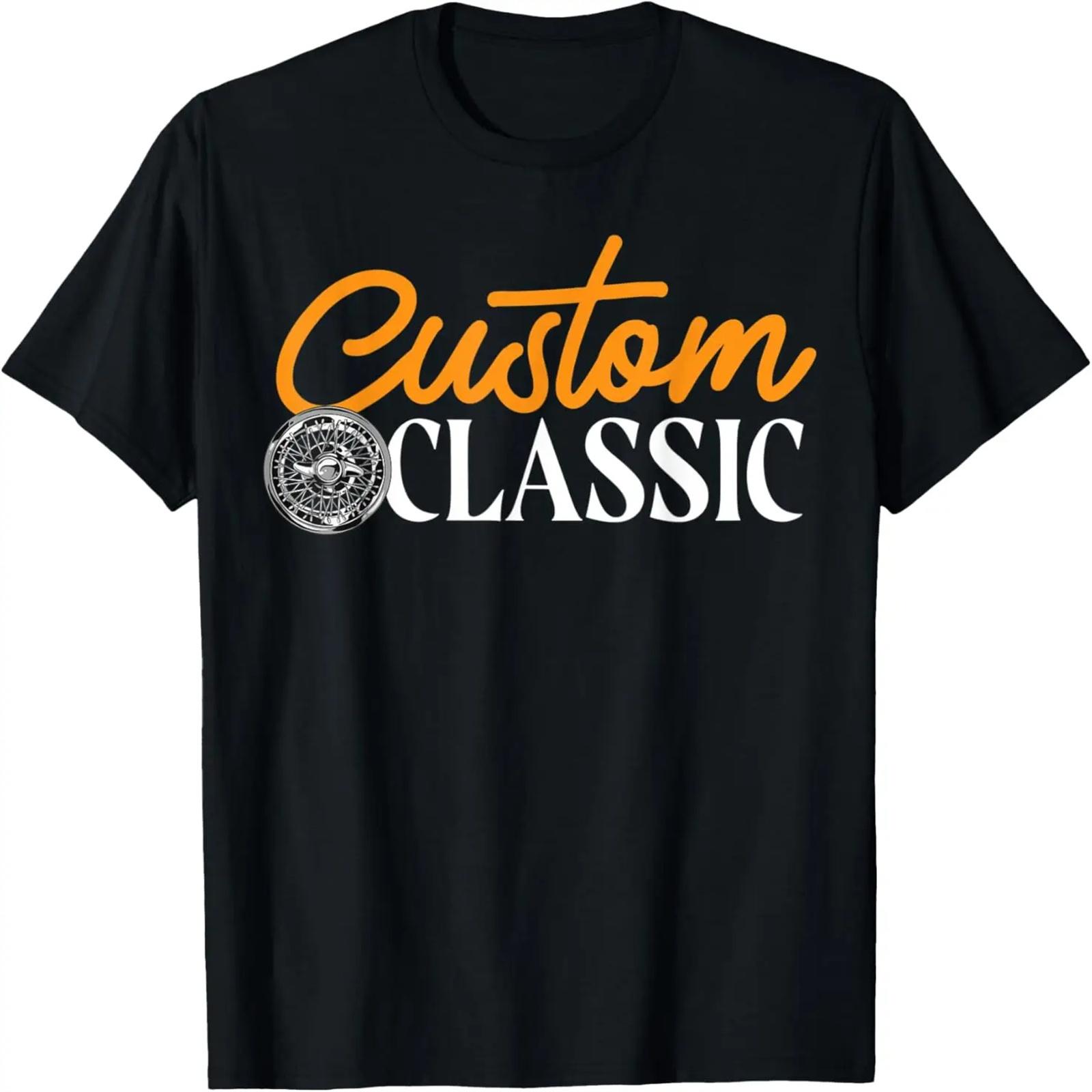 

Mens Rim Tires Vintage Cars Car Lovers Youngtimer T-Shirt XXXXXL