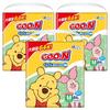 [Pants M Size] Goon Absorbent Pants (6~12kg) 192 Pieces (64 Pieces X 3) Unisex Case Sale <Disney Design>