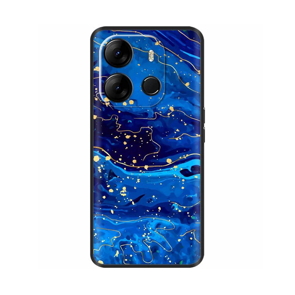 Für Spark Go 2023 Hülle Weiche Schwarze Silikon-Stoßstangenabdeckung Für Tecno Spark Go 2023 BF7n Abdeckung Capa Protect Handyhülle Etui
