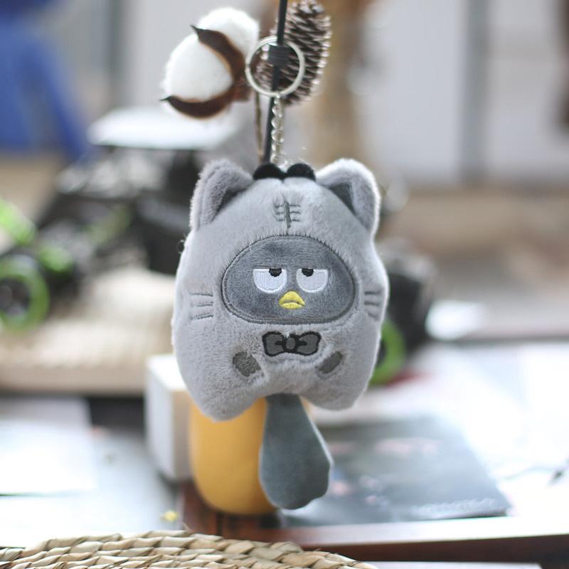 Sanrio Kuromi Plush Animal Keychain Little Tiger Kuromi Melody Cinnamoroll Doll