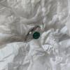Серебряное кольцо с фианитами, вес изделия 1,4 гр (60002206)
