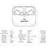Hochwertiges kabelloses Bluetooth-In-Ear-Headset, kompatibel mit Apple, entwickelt für langfristigen Komfort und schmerzfreies Tragen.