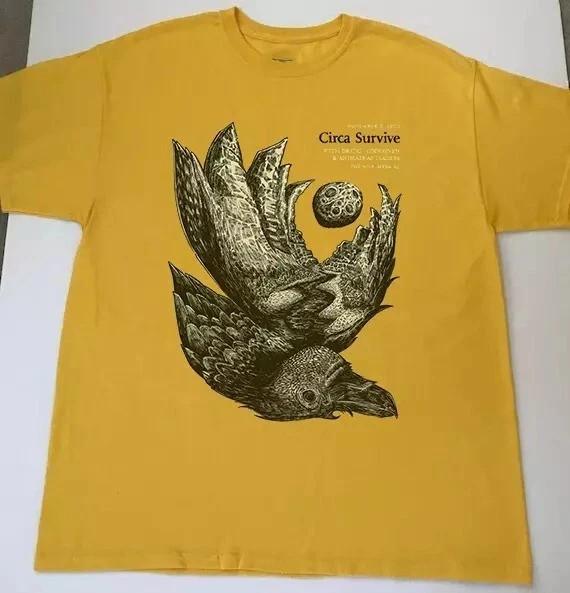 Circa Survive Band Tour 2010 T Shirt Full Size S-5XL HD845 Unisex T-Shirt XL
