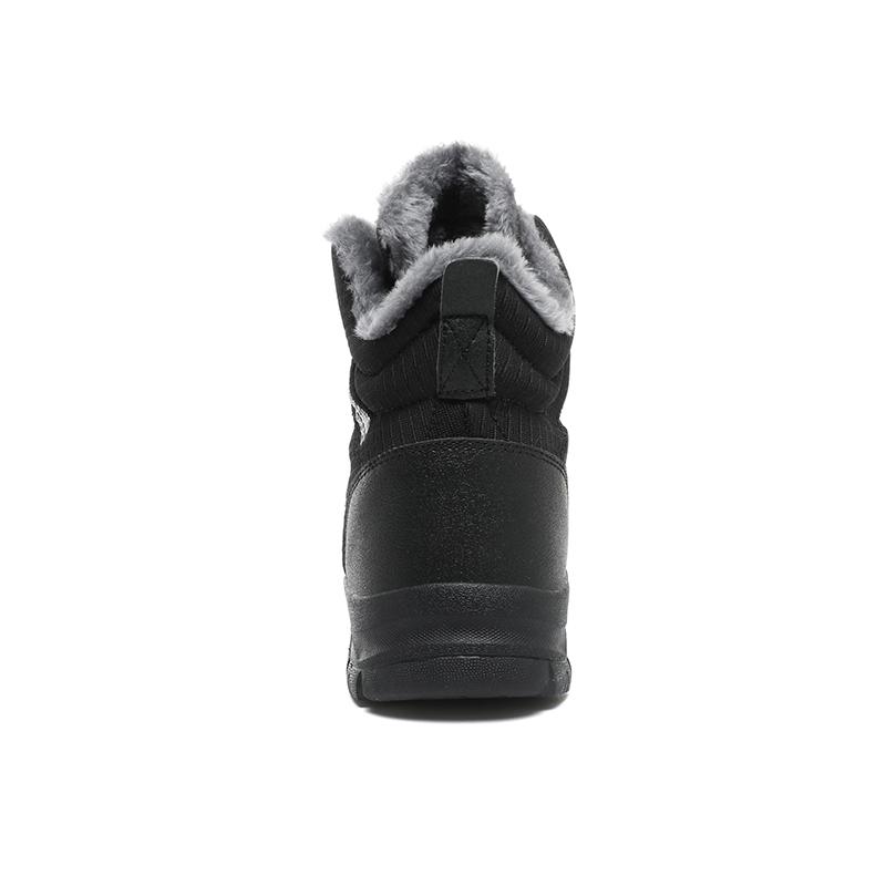 Winter Men's Hiking Boots High-top Warm Plush Outdoor Shoes