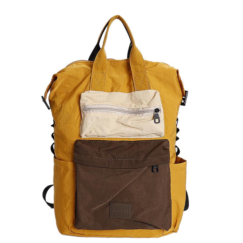 Schoolbag Lightweight Large Capacity Backpack Japanese Versatile Trend Travel Backpack Mori Niche Ultra Light College Student Handbag