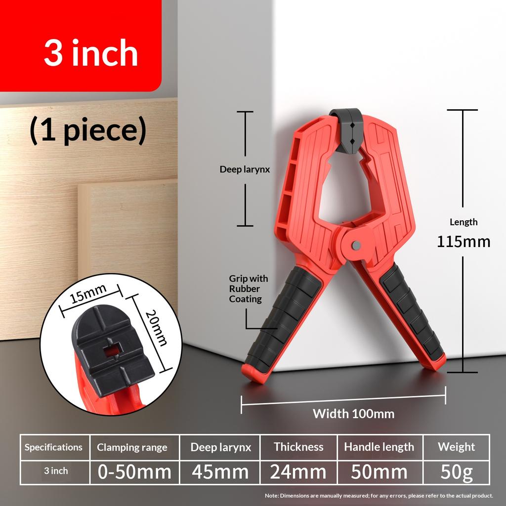 1pcs Quick Clamp Heavy Duty Table Vise for Drilling Machine Terminals C Resin Woodworking Tool Professional Locking Pliers Grip