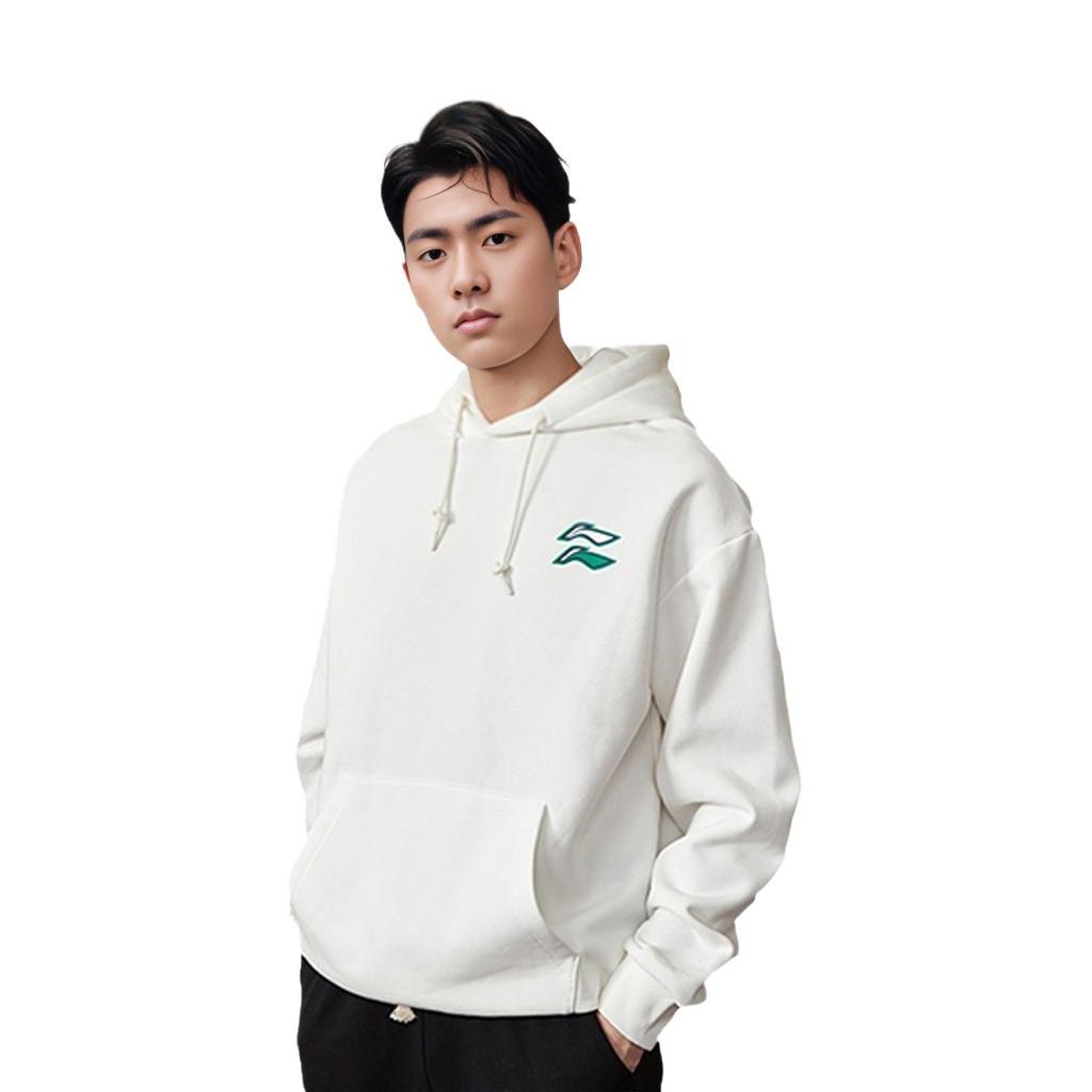 Li Ning Sports Fashion Collection Sweatshirt Unisex White AWDQB38-2