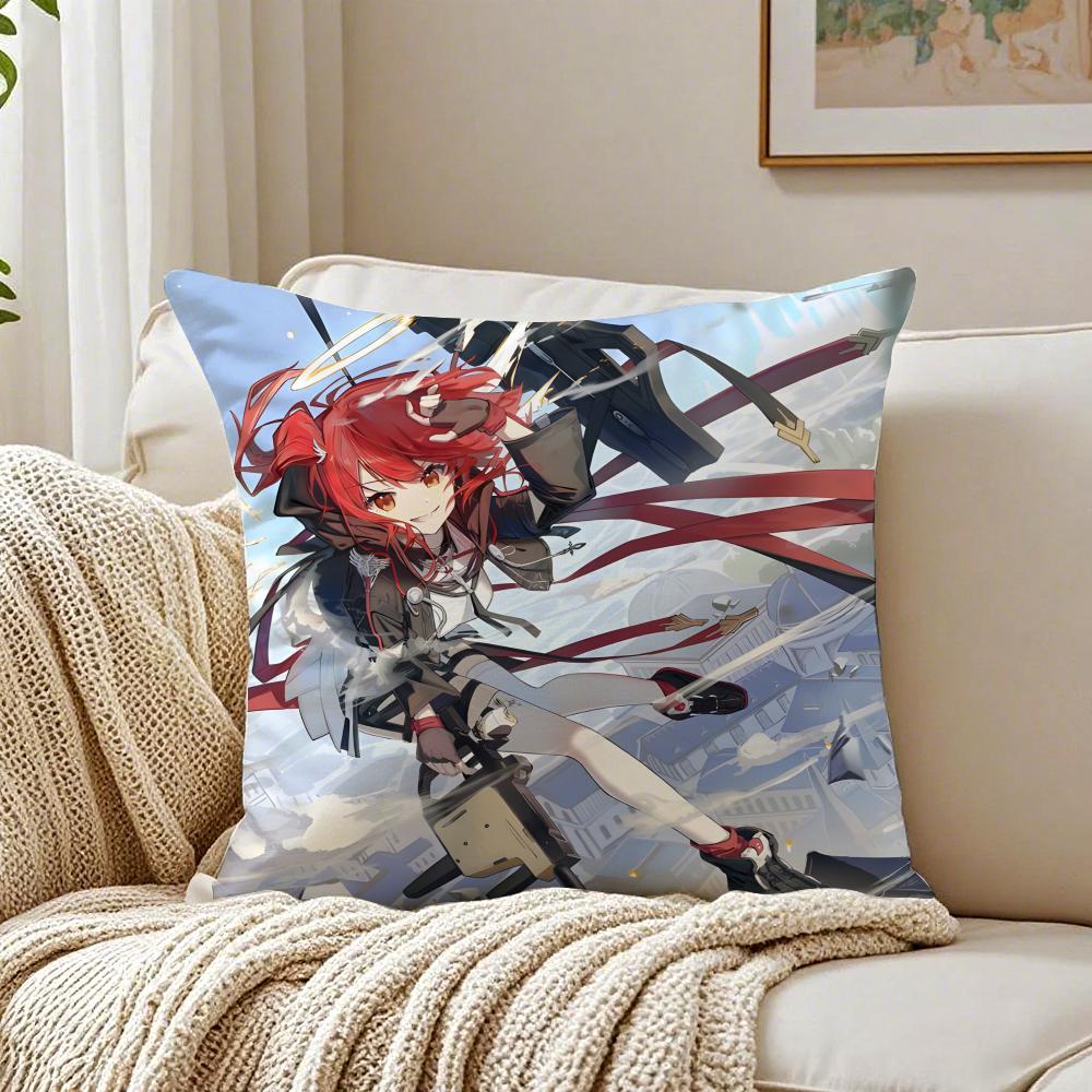 

EExusiai Cushion Cover Linen Pillowcase Soft for Sofa Bed Home Room Decor 30x30cm