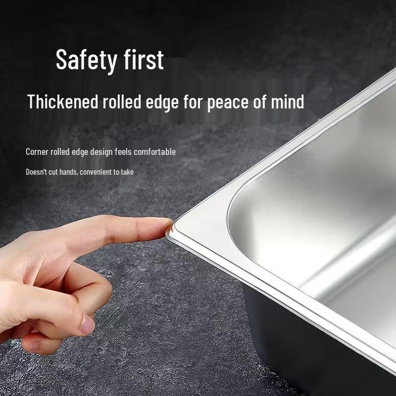 Chushan Hai 304 Stainless Steel Food Pan