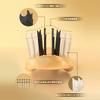 cs285 Zeus Comb Scalp Massage Hit Suitable for Men and Women Brush, Anti-Static, Product, (Gold)