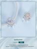 Avle Teardrop Zircon Tassel Beads: Original Shining S925 Sterling Silver for DIY Jewelry