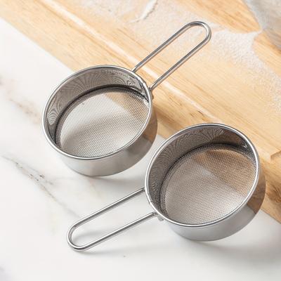 Setaccio a Maglia Fine in Acciaio Inossidabile, Setaccio per Polvere per Matcha, Cacao, Caffè, Farina e Zucchero a Velo, Strumento Essenziale da Cucina