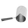Long Handle Coffee Toroid Pitcher 304 Stainless Steel Rustproof Smoother Milk Frother Pitcher for Home Coffee Shop