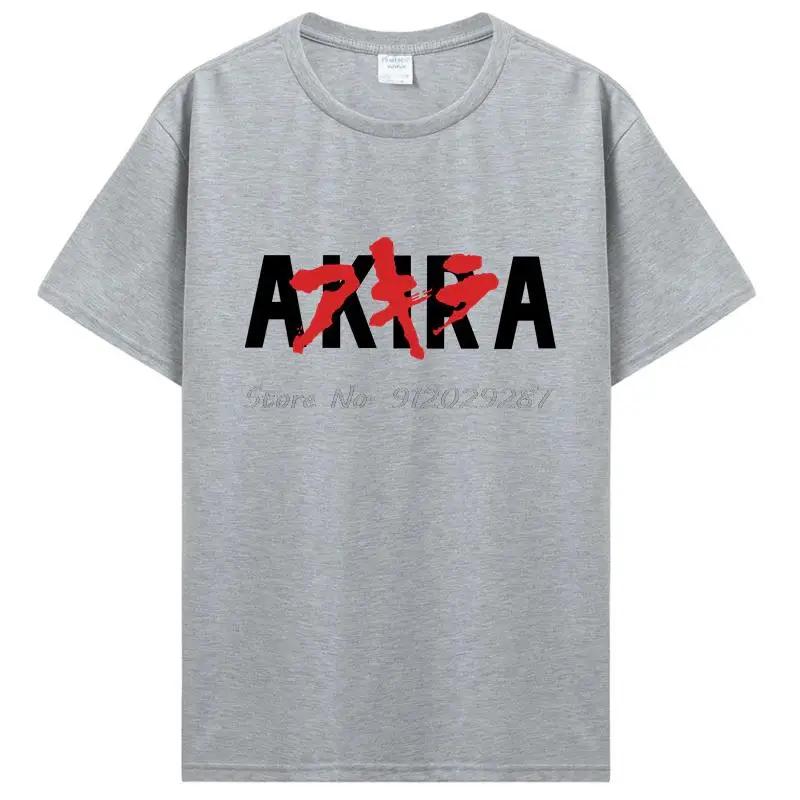 Akira Anime Graphic T-Shirt Japan Vintage Manga T Shirt WoCotton Tee Summer Streetwear Casual Tops Tshirt