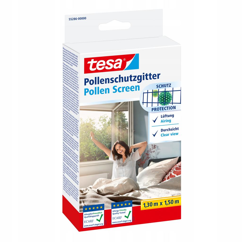Tesa Window Mosquito Net with Velcro Anti-Dust Anti-Allergic 1.3X1.5M